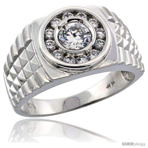 herren ring rolex silber|Rolex style rings.